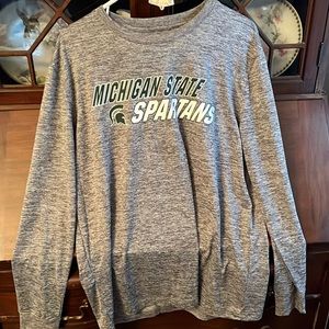 Men’s large Michigan State University long-sleeved dri-fit shirt